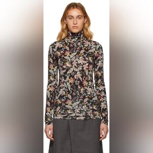 Etoile Isabel Marant Floral Long Sleeve Top